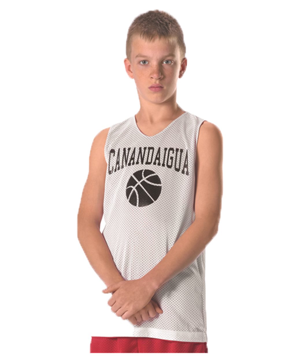 Youth Reversible Mesh Tank - 560RY 77