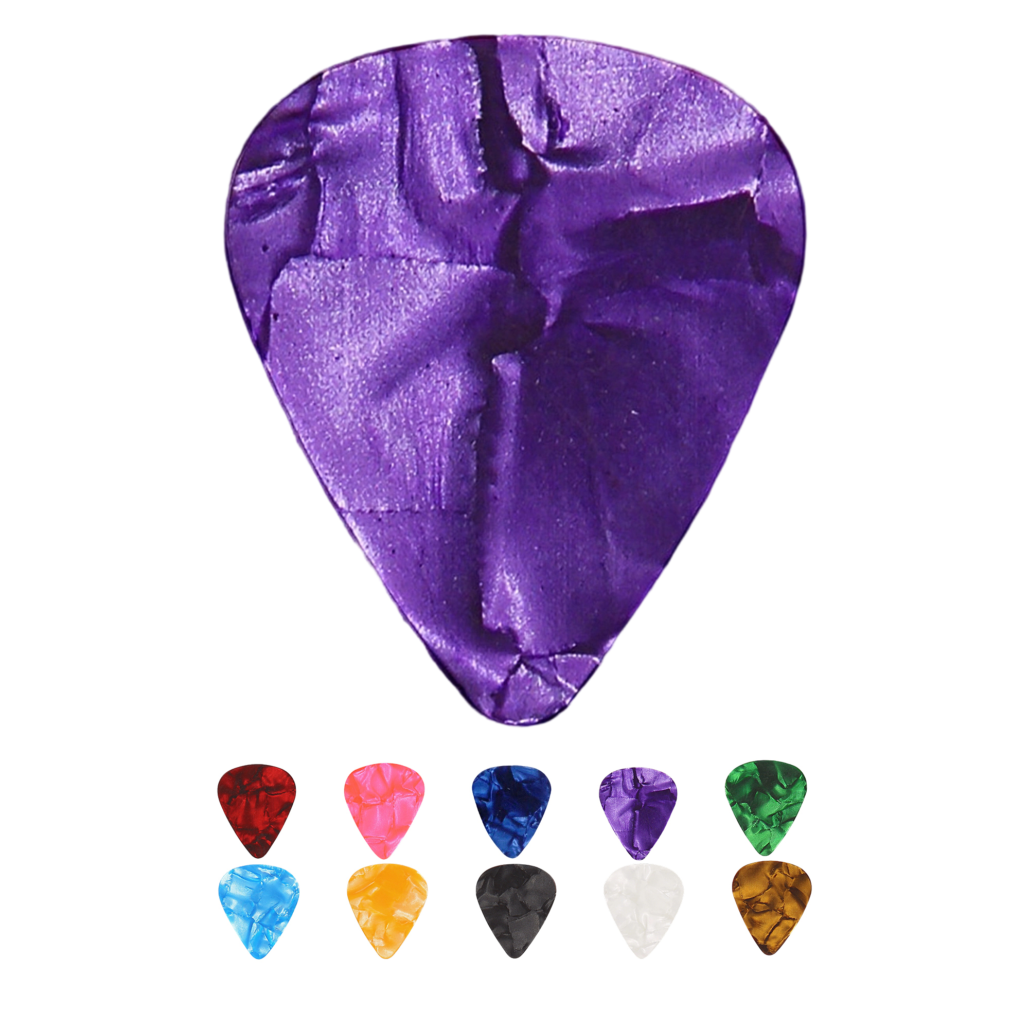 Customizable Guitar Plectrum Made of High-Quality Plastic 10