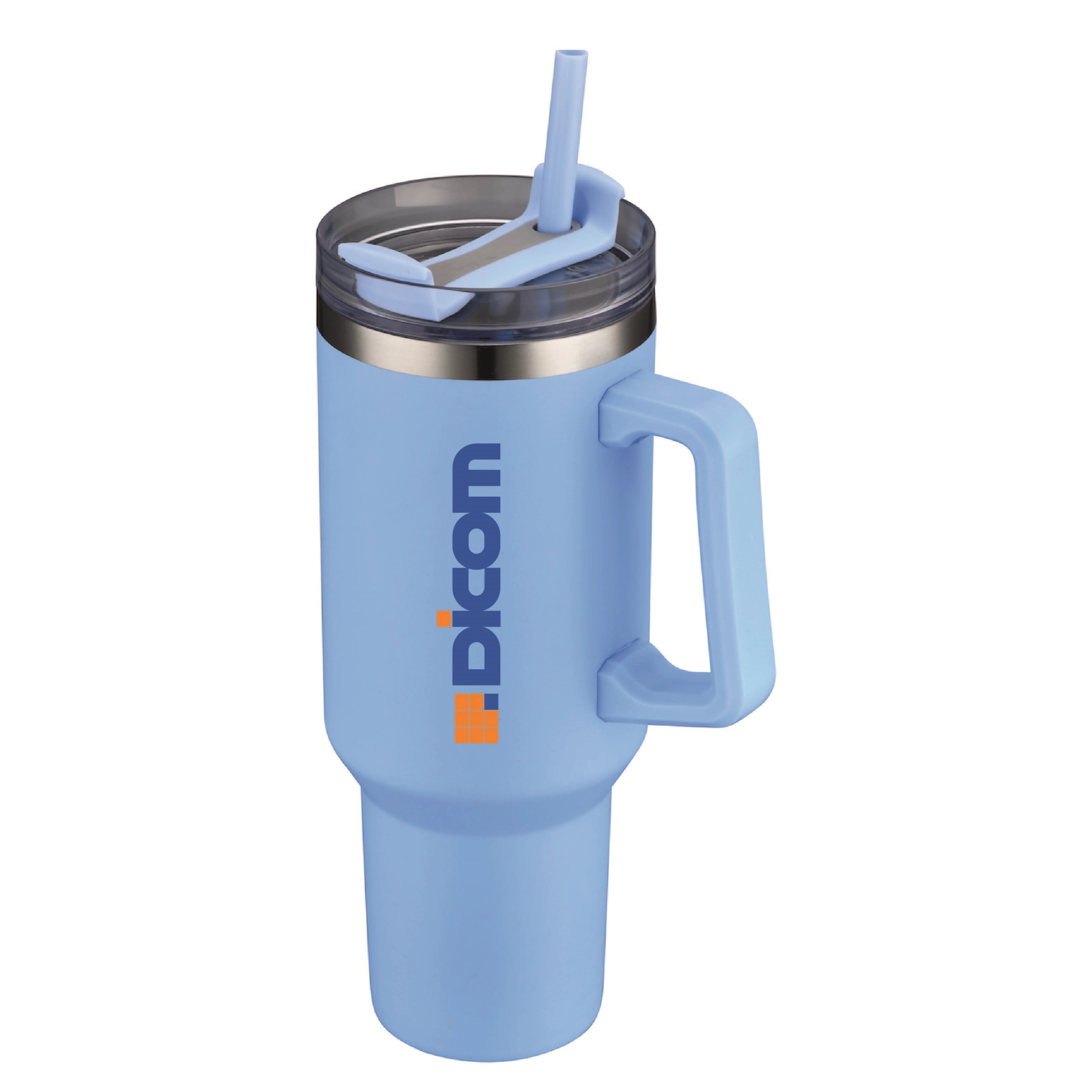 THE HIDRATOR - 40 oz. S/S TRAVEL MUG WITH HANDLE AND STRAW 18