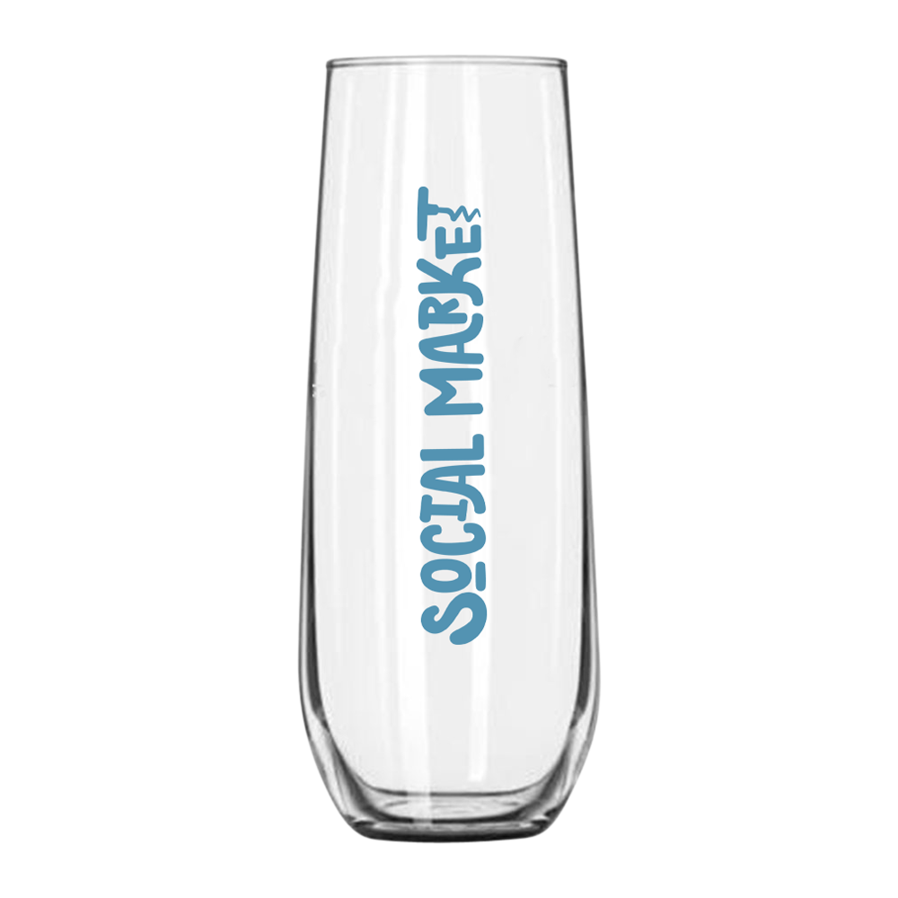 8.5oz. Stemless Champagne Flute 3