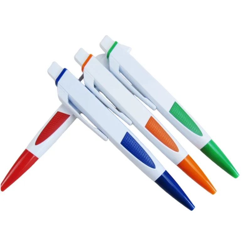 Flat Plastic Ballpoint Pen 6