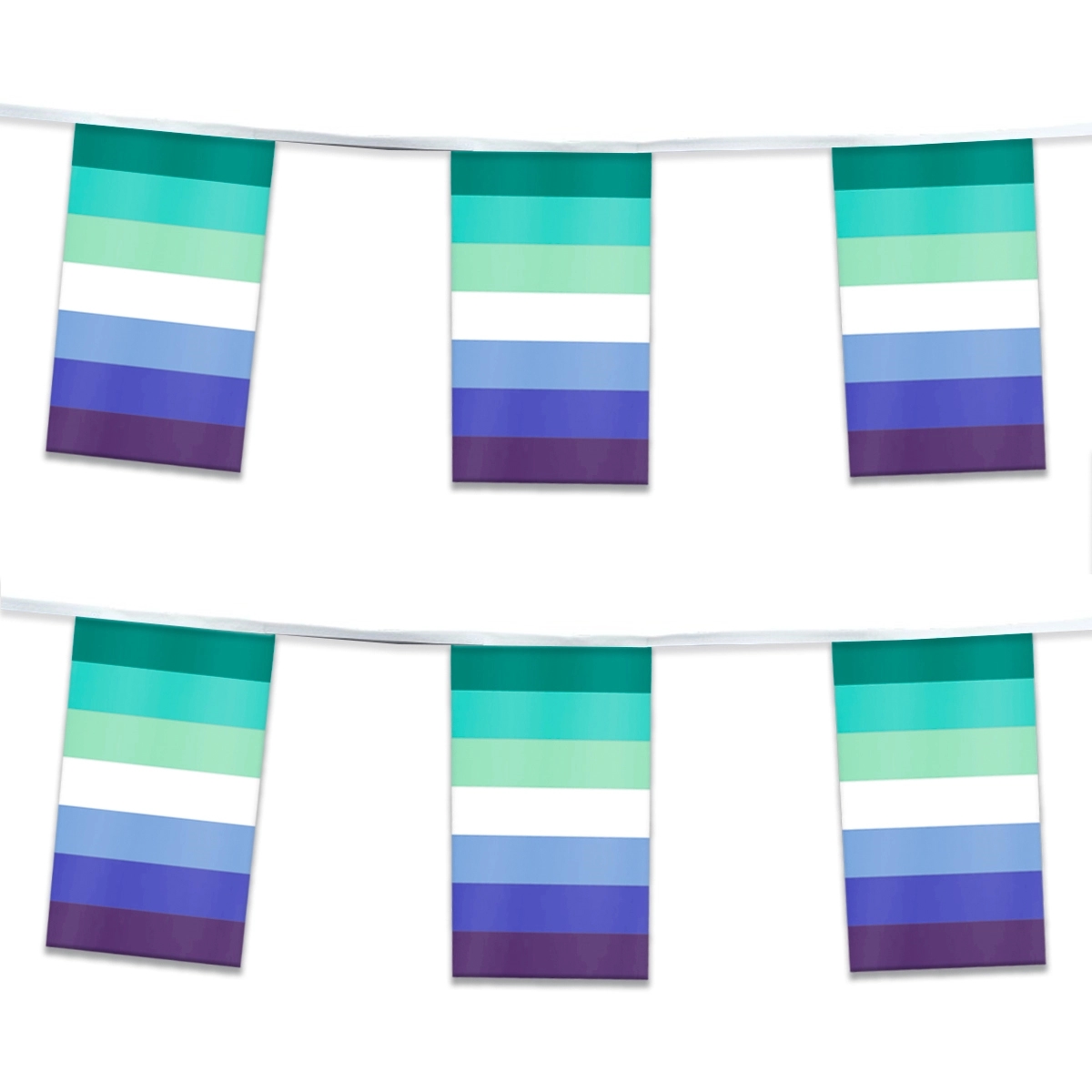 60' 1ply ePoly Gay Men Streamer 1