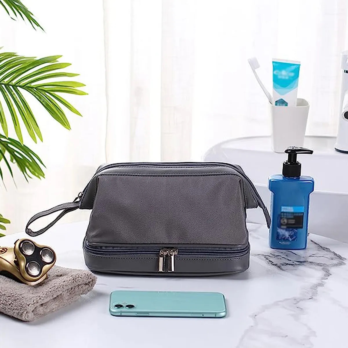 Portable Waterproof Travel Organizer Toiletry Bags For Men 11