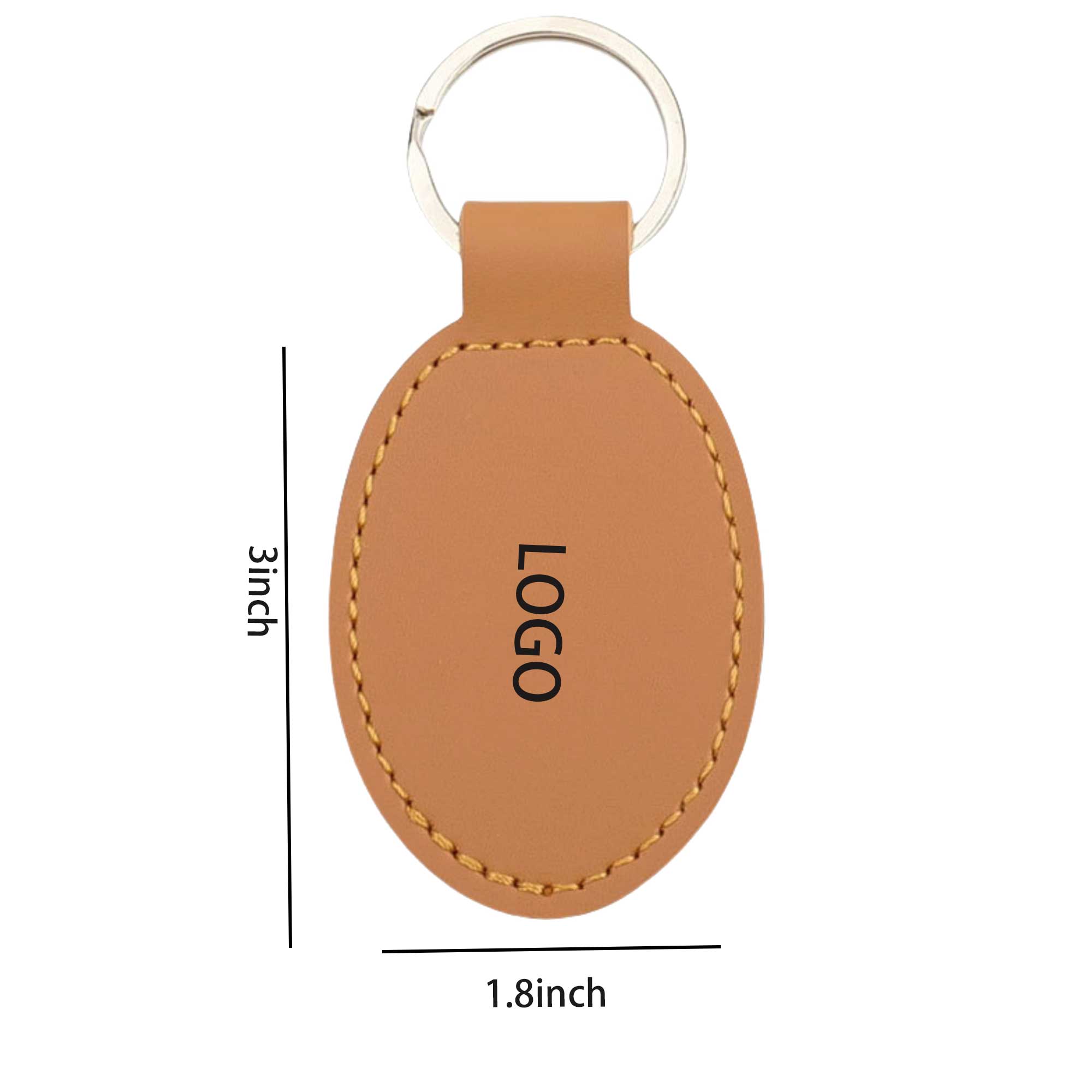 PU Double Lightweight keychain 4