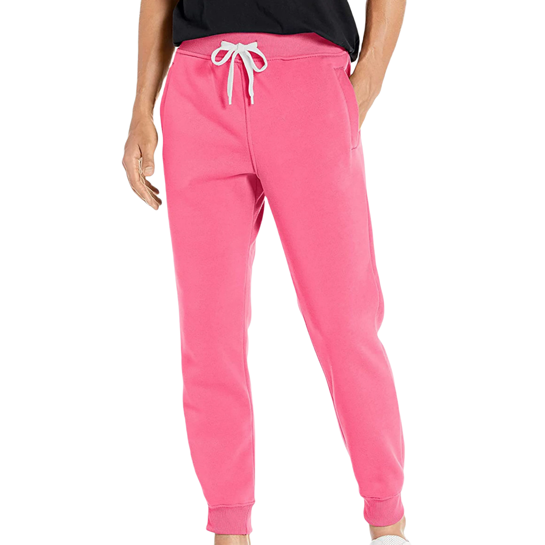 Zipper Pocket Athletic Jogger Unisex Sweatpants 1