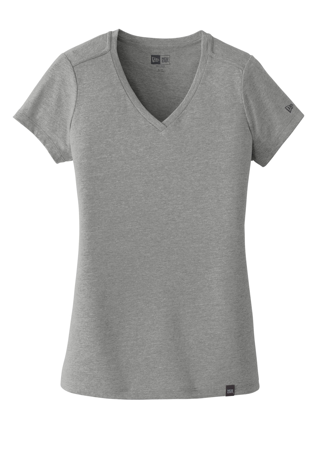 New Era Women's Heritage Blend V-Neck Tee. LNEA101 43