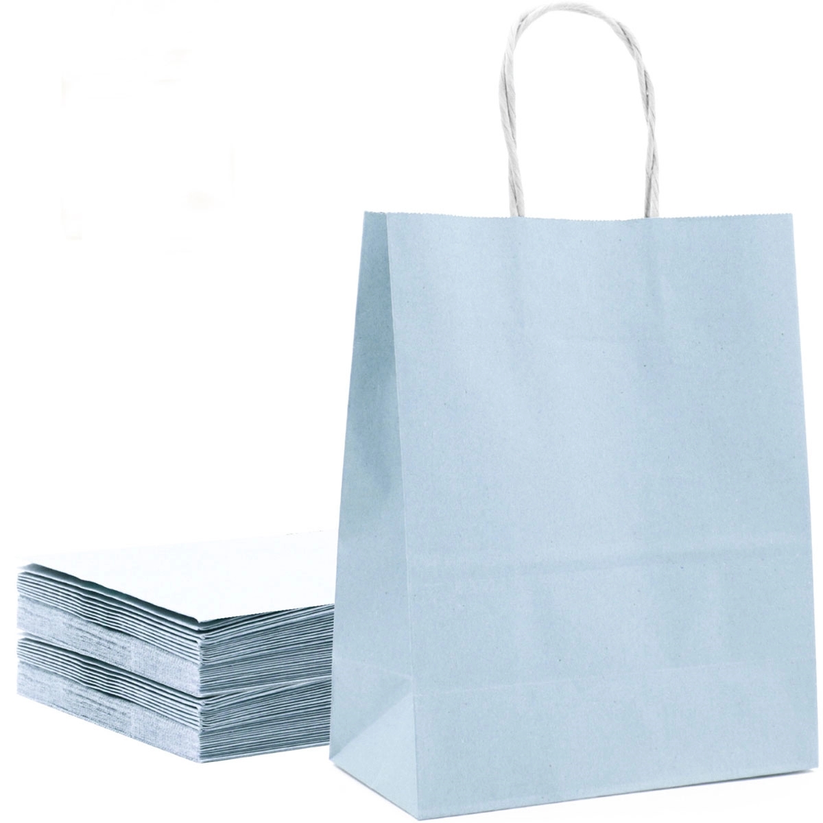 Kraft Paper Bags With Handles Bulk 5