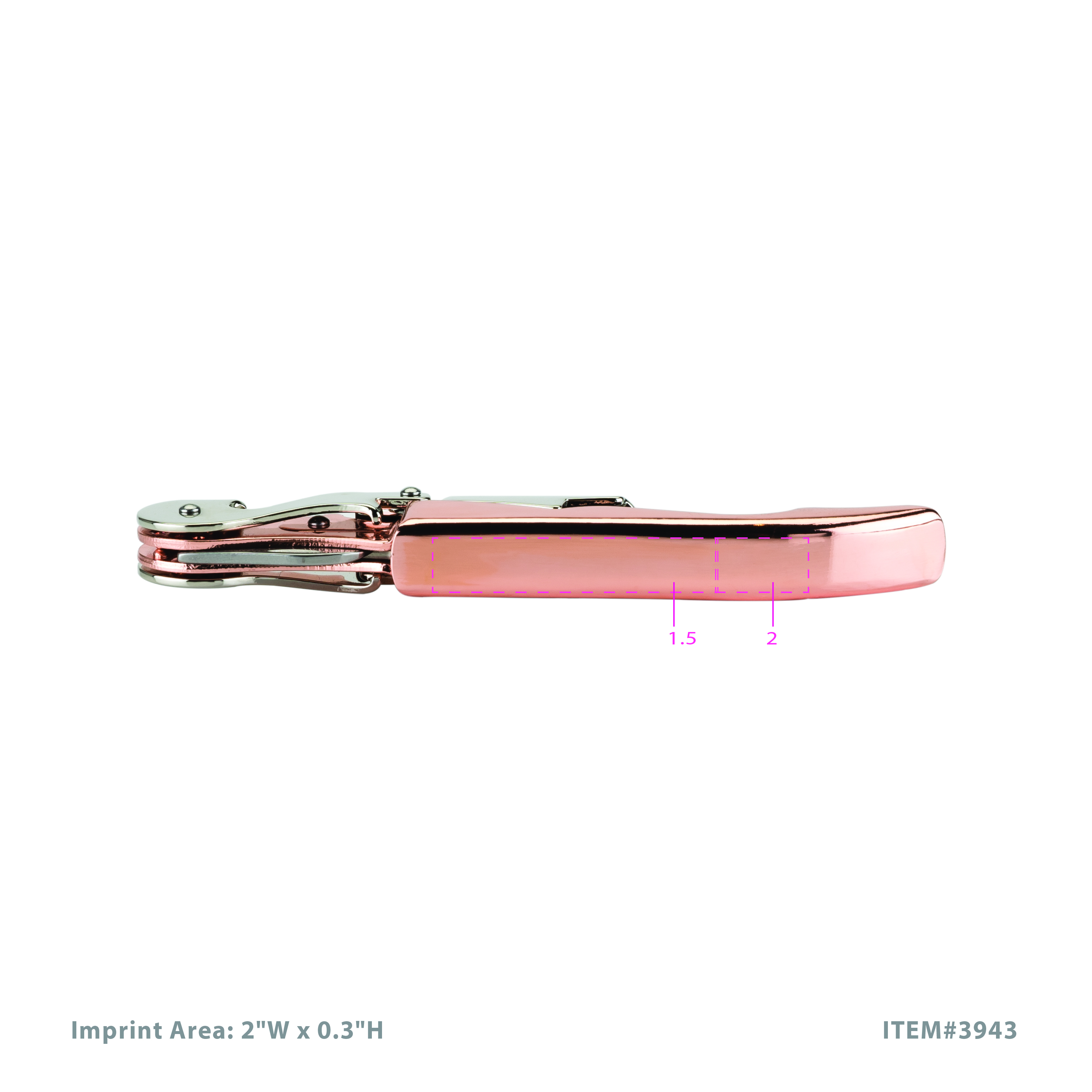Truetap™ Plated Double Hinged Waiter's Corkscrew 9
