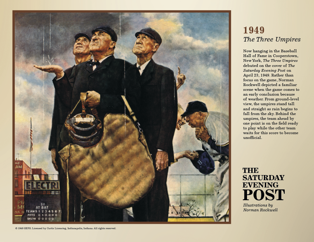 Triumph® Calendars The Saturday Evening Post Deluxe Pocket Calendar 12