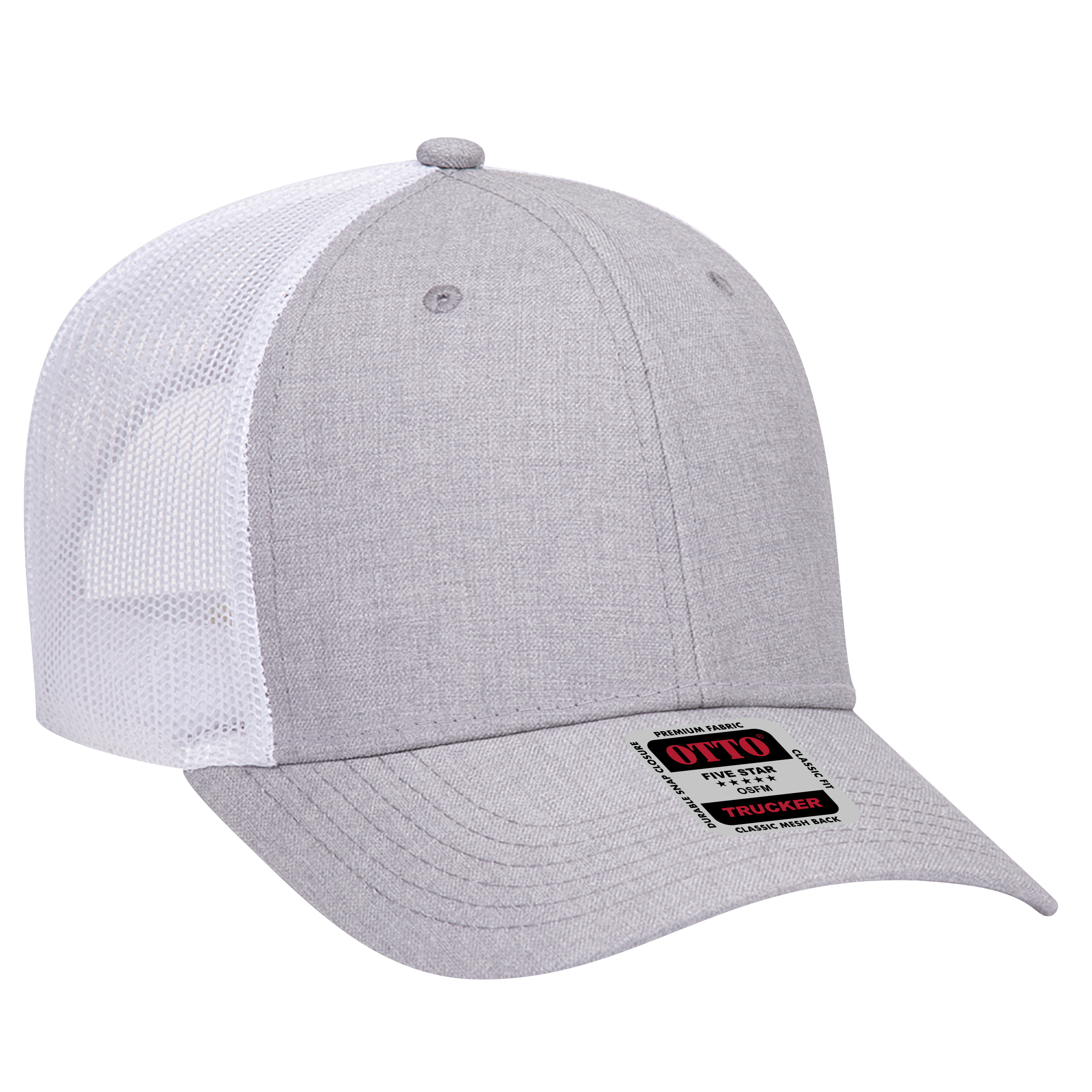 OTTO CAP® 6 Panel Low Profile Mesh Back Trucker Hat 58