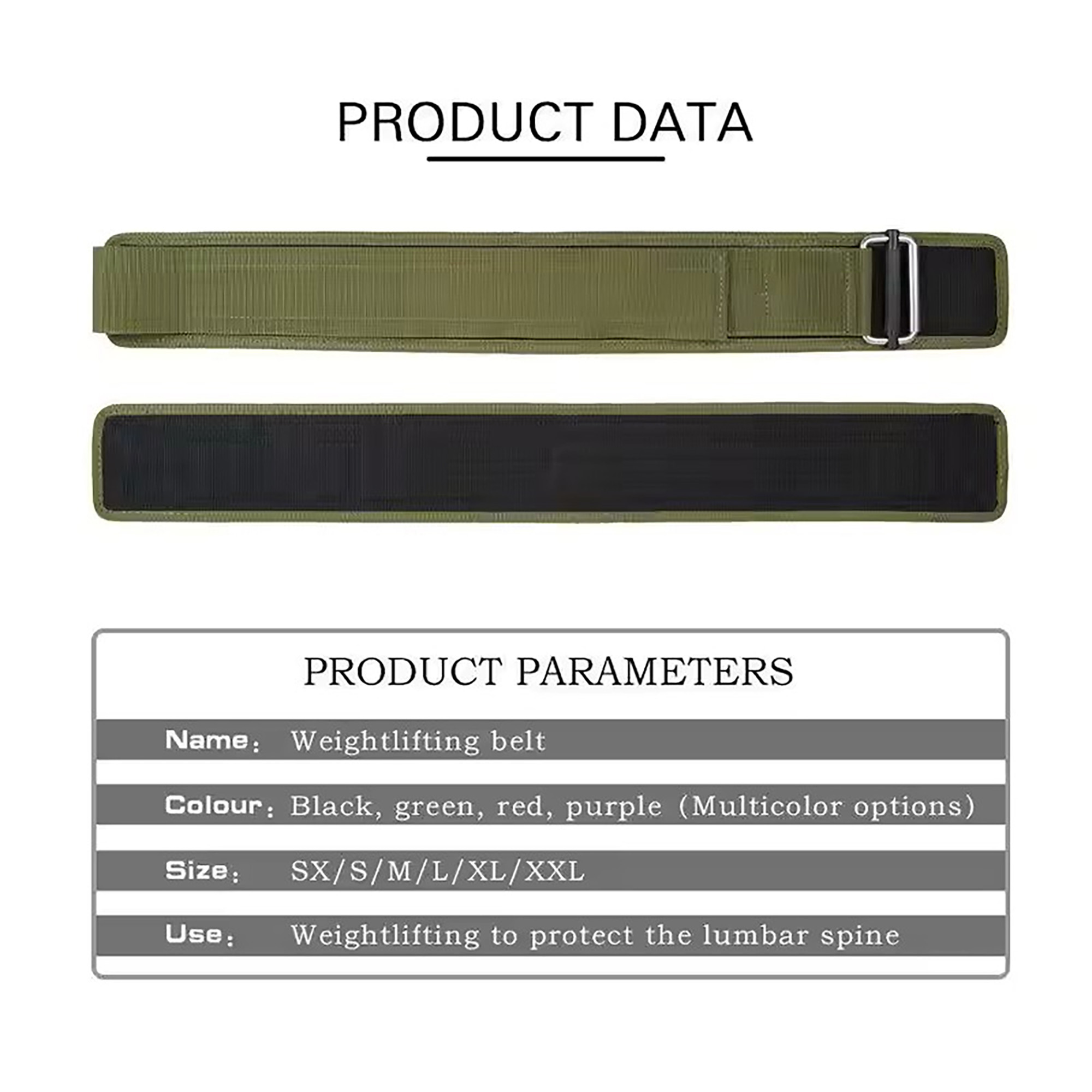 Strength Training Weightlifting Belt 5
