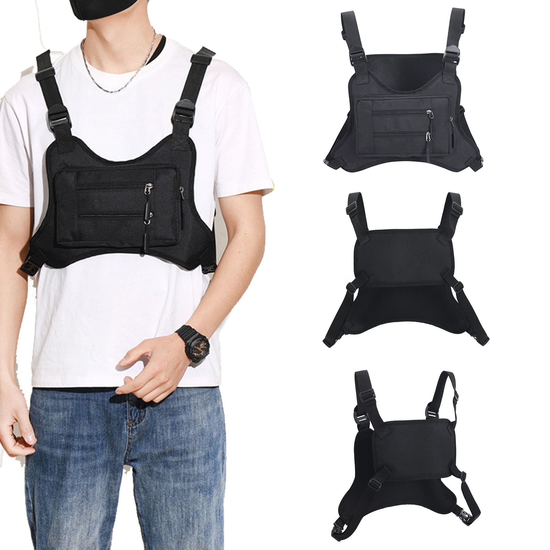 Adjustable Sport Chest Vest Bag 3