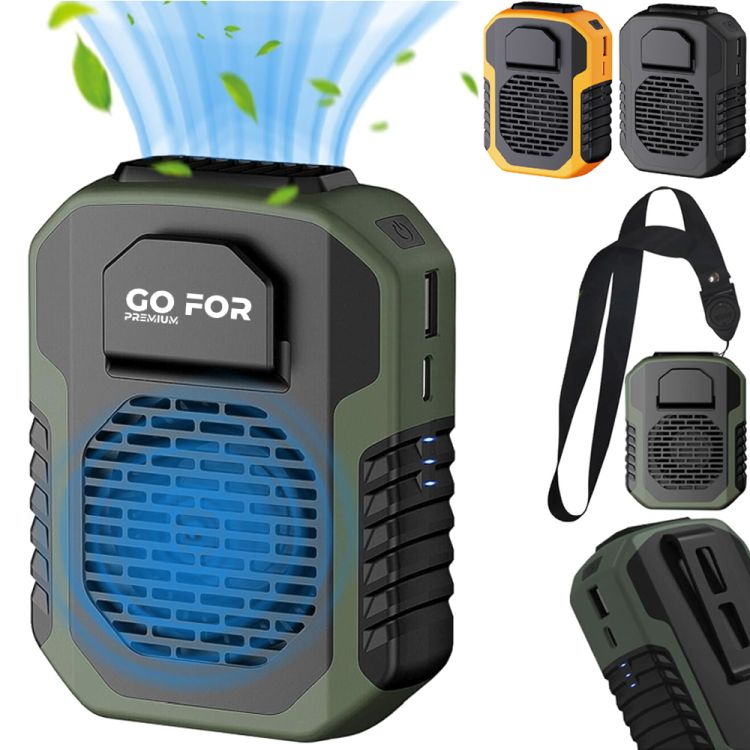 Waist Clip Necklace 6000mAh for Outdoors 1