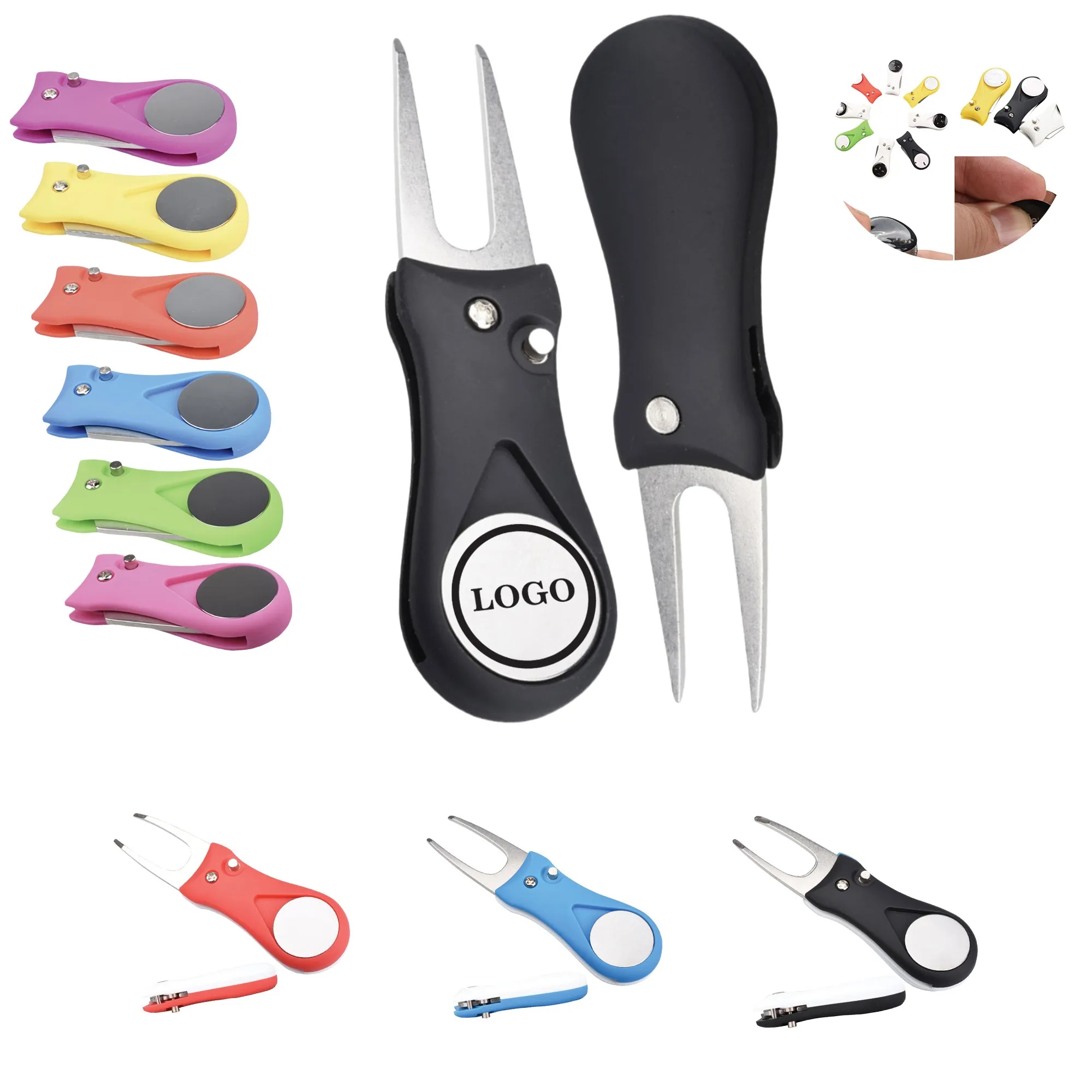 Collapsible Golf Restoration Tool