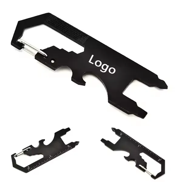 Multi-function Bottle Opener with Carabiner 1