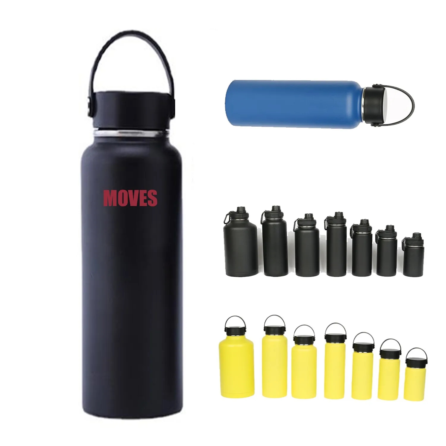 32 Oz Stainless Steel Water Bottle, custom water bottle with logo imprint 1