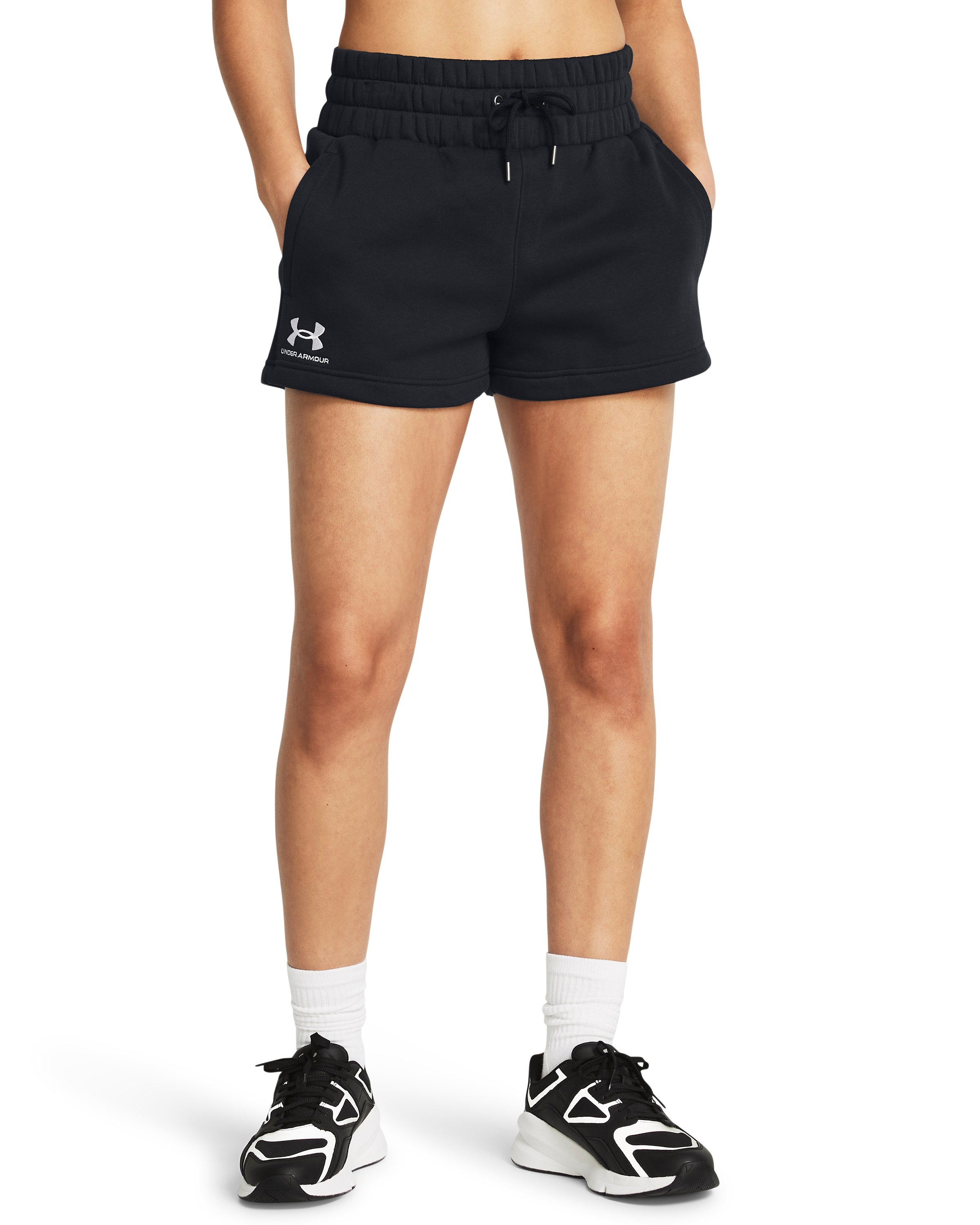 UA Icon Fleece Boxer Women's 2.75 Shorts 4