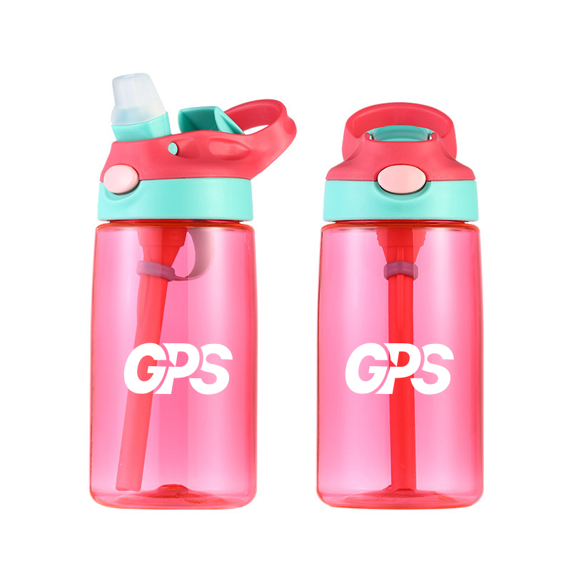 Children's Sports Bottle with Straw Lid 2