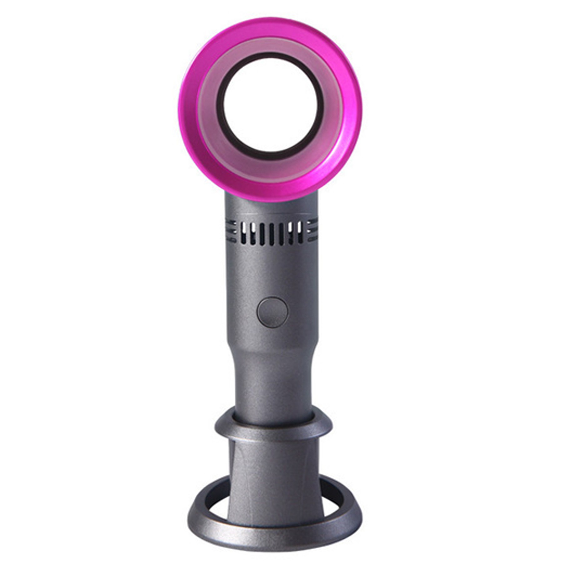 2-In-1 Handheld Bladeless Fan Cellphone Holder 2