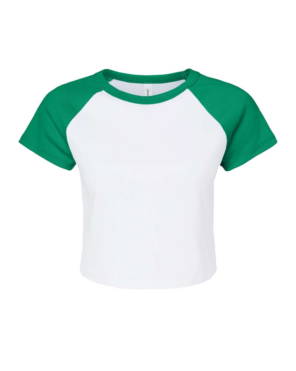 Women's Micro Rib Raglan Baby Tee - 1201 9
