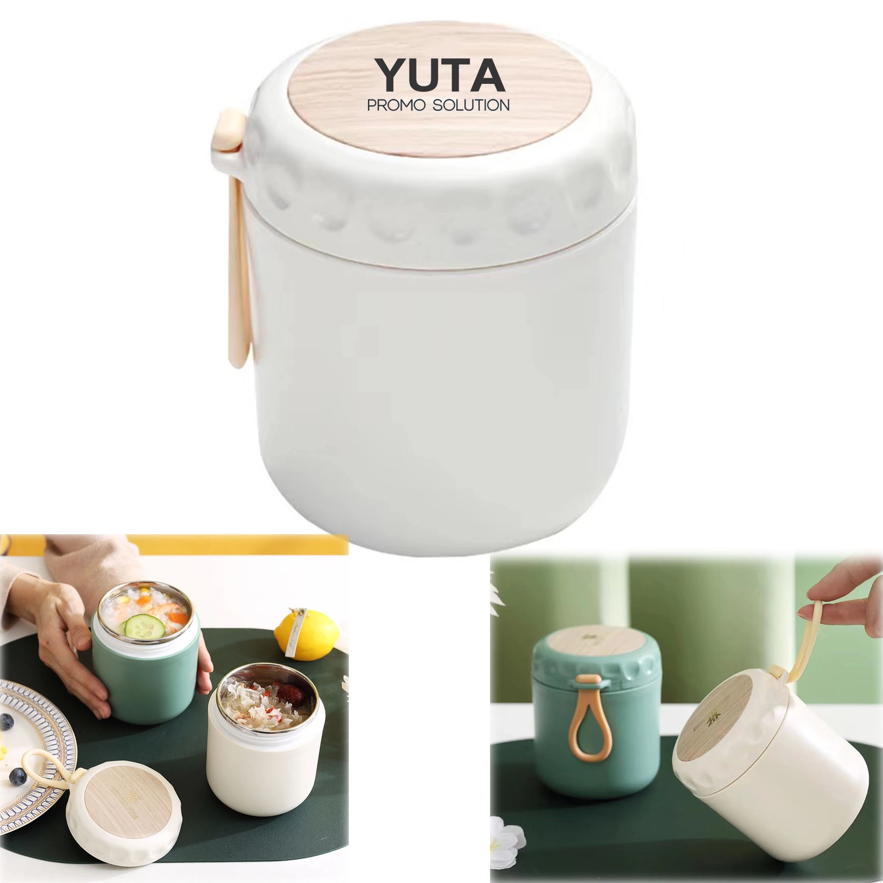 13.5Oz Kid Food Thermos With Spoon 1