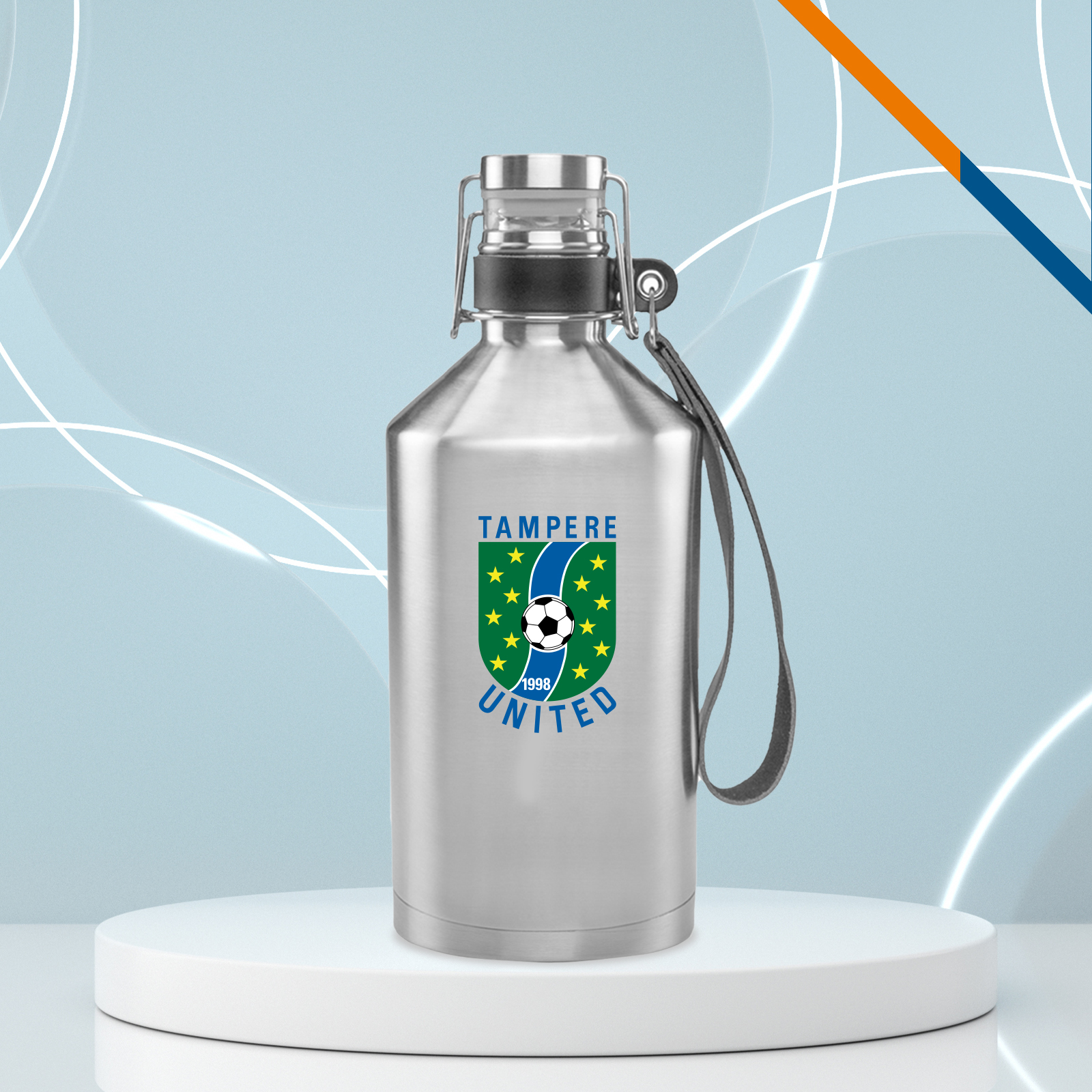 Verya Stainless Steel Beer Growlers - 64 OZ. 4