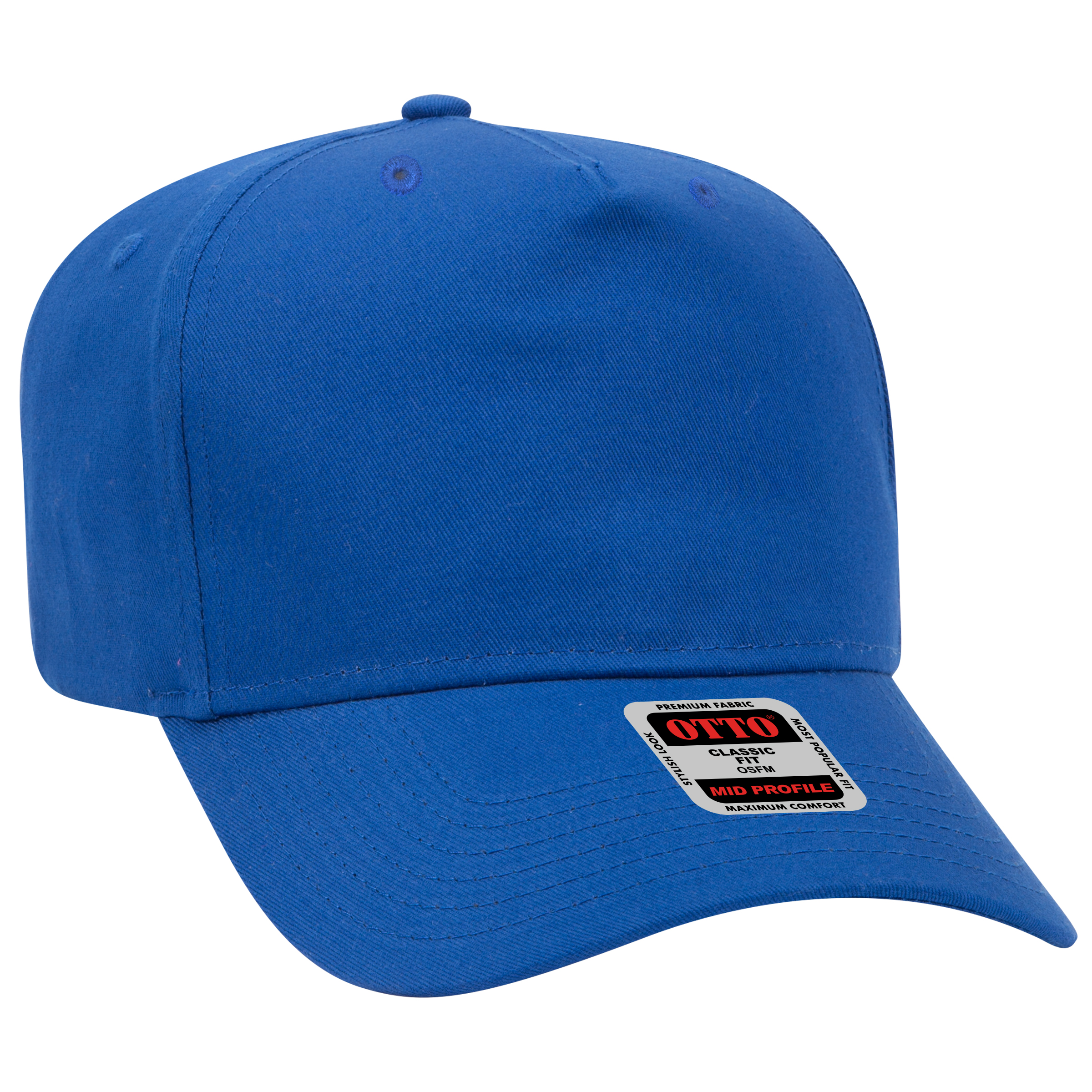 OTTO CAP® 5 Panel Mid Profile Baseball Cap 15