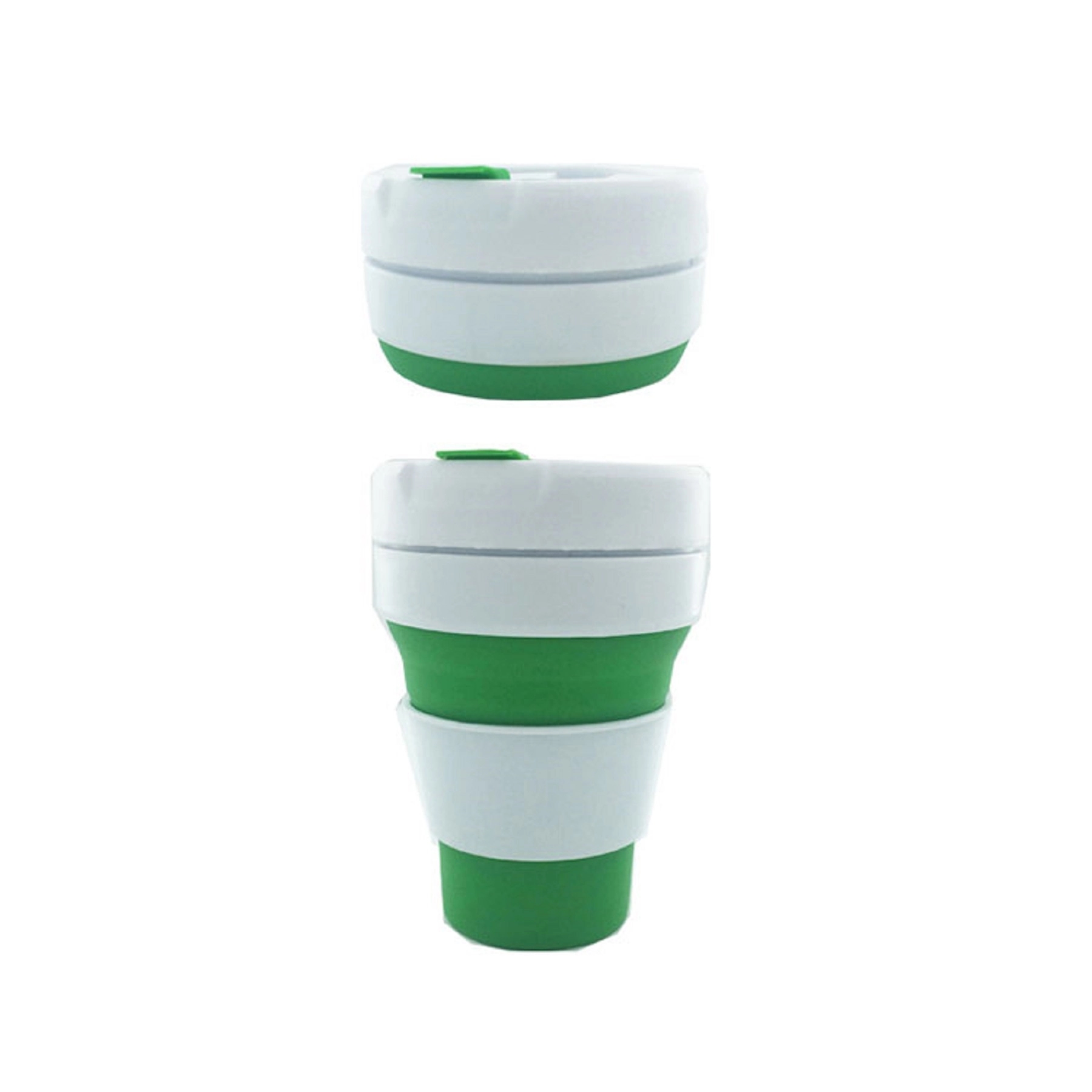 12 oz Silicone Folding Reusable Coffee Cup 3