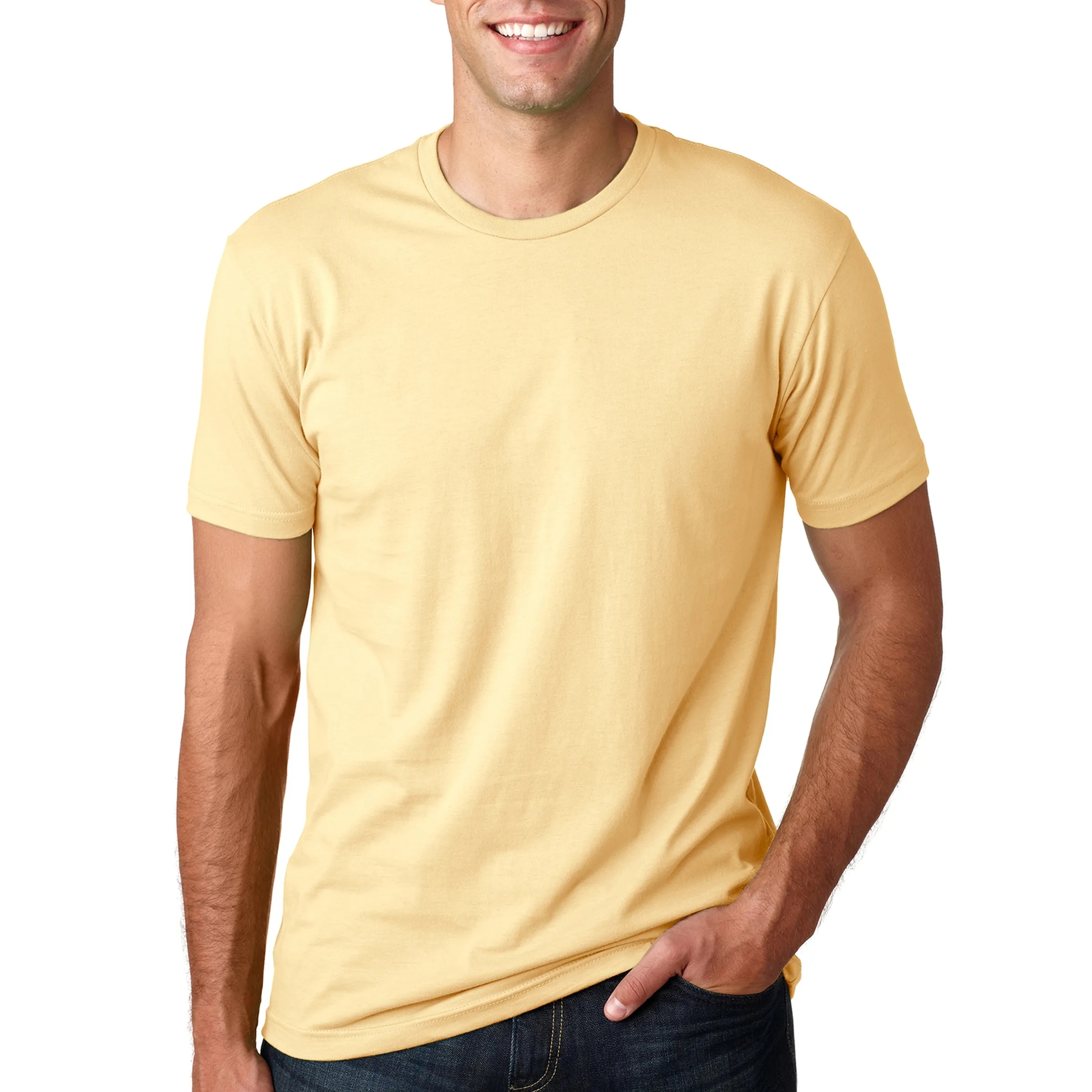 Next Level Men's Cotton Crew 7