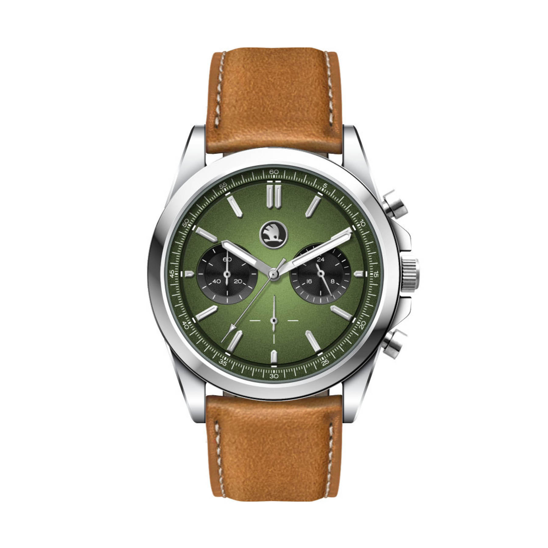 41MM, SILVER METAL CASE, CHRONO MVT 3