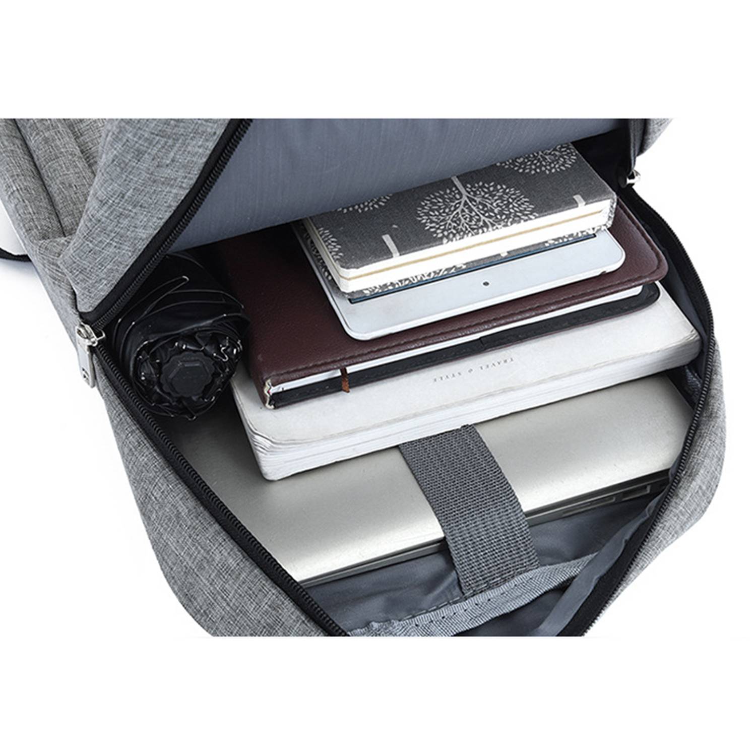 Oxford Backpack Laptop Bag for Travel With Charging Port 4