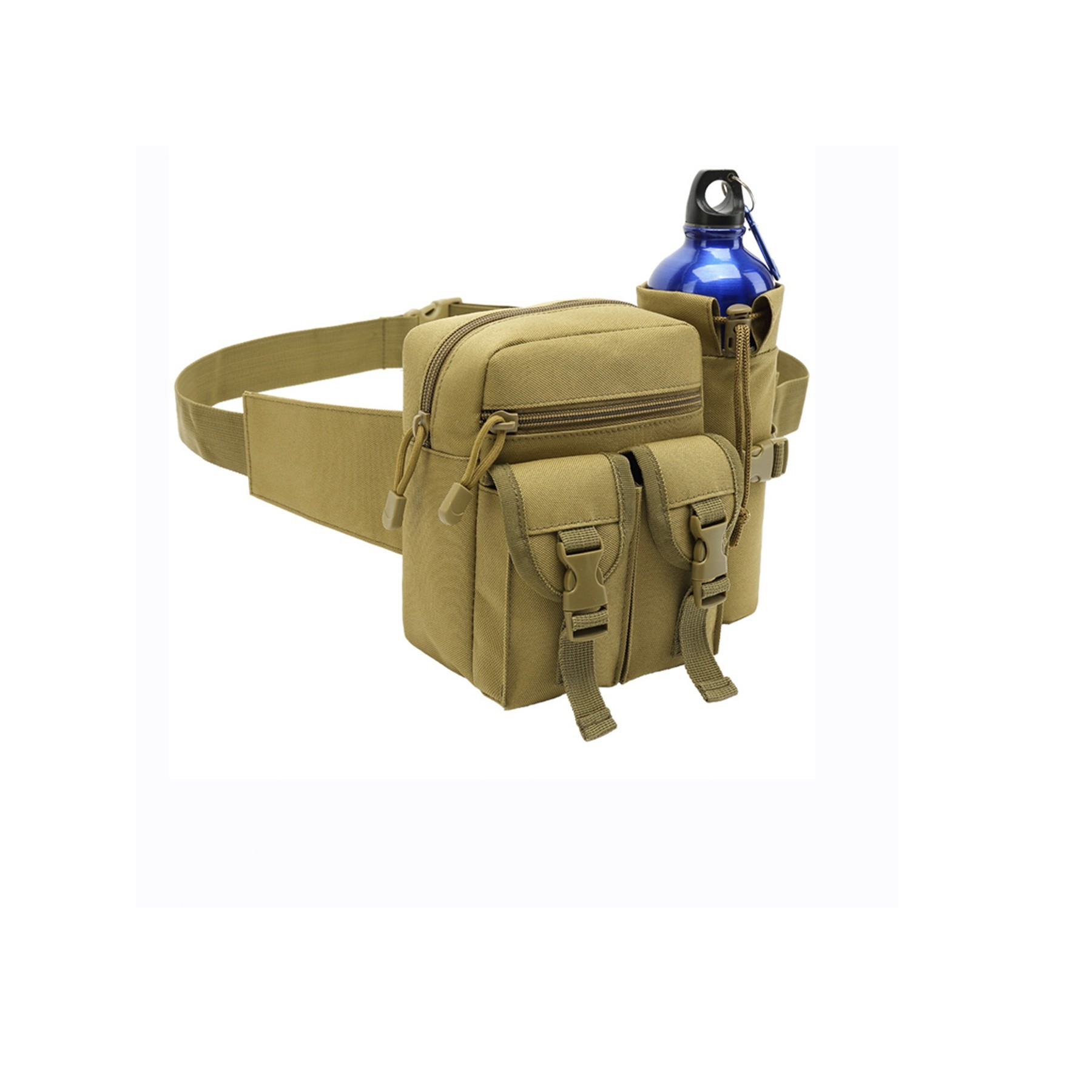 Tactical Waist Pack With Water Bottle Holder 7