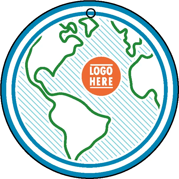 Stock Shape Acrylic Key Tag