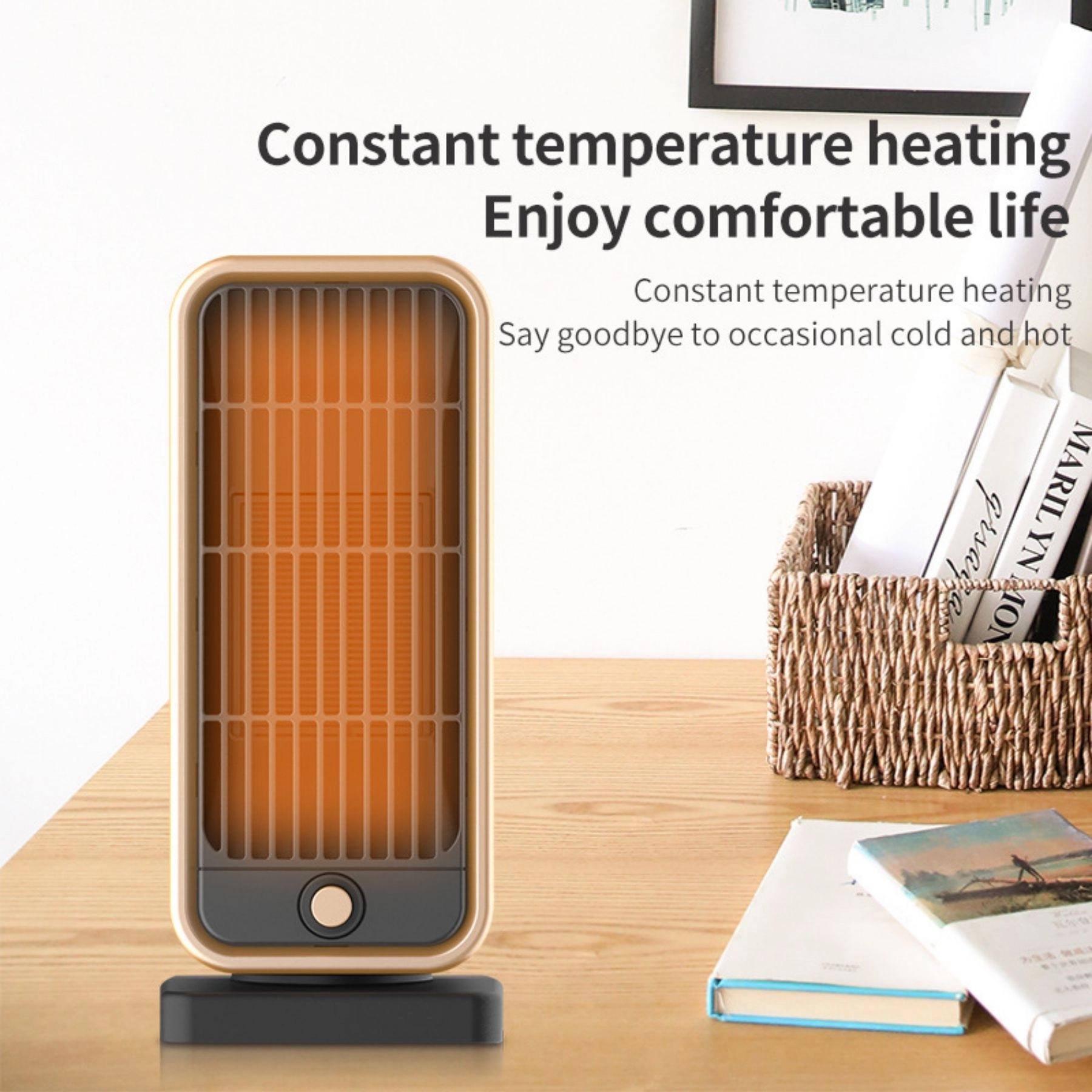 Small Electric Space Heaters Indoor With Thermostat 2