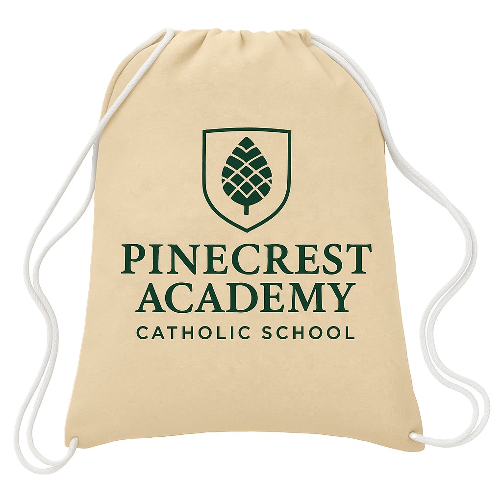 Canvas Drawstring Backpack 1