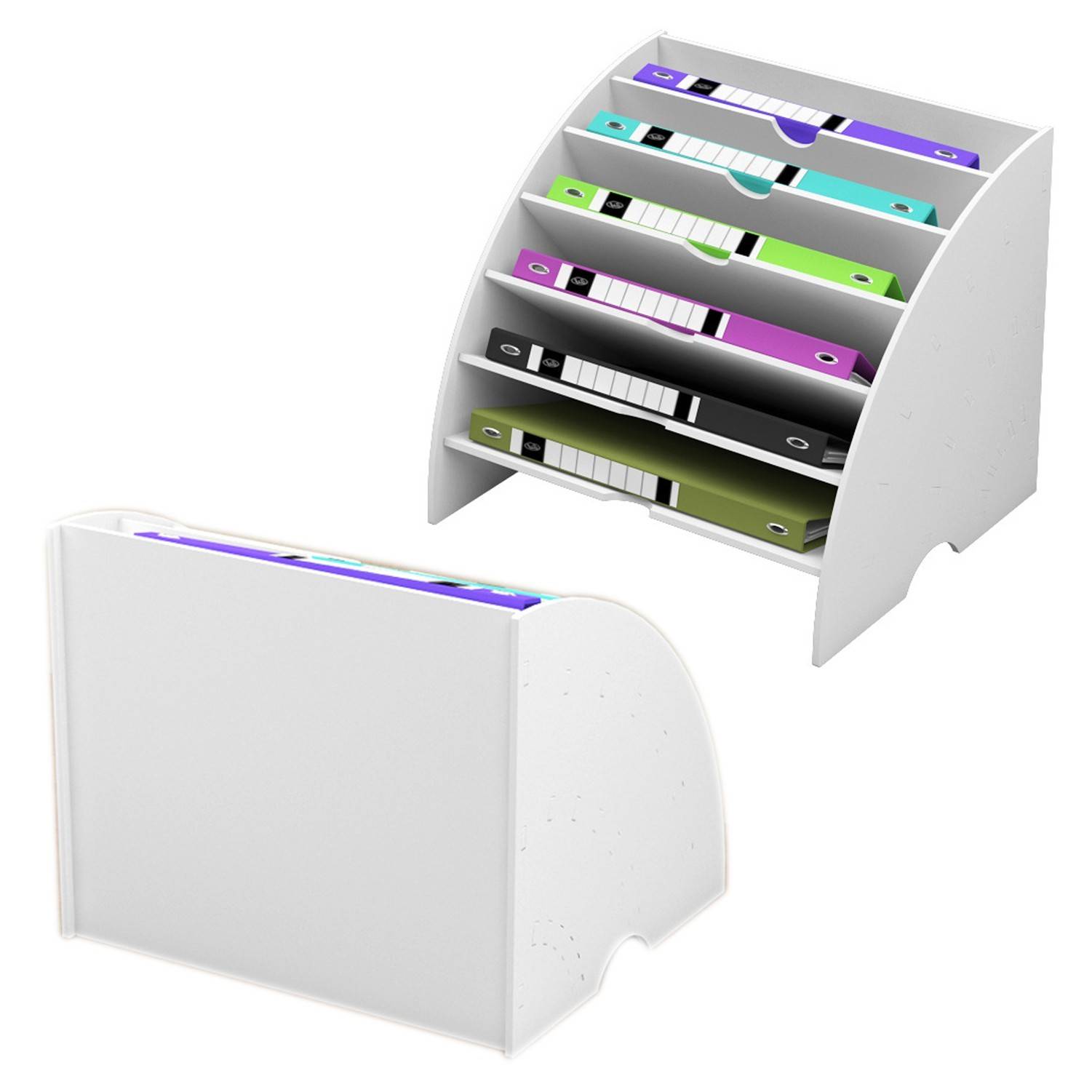 Wooden Desktop Organizer 2