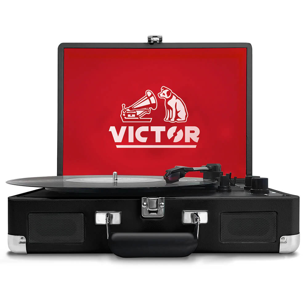 Victor Metro Dual Bluetooth Suitcase Turntable