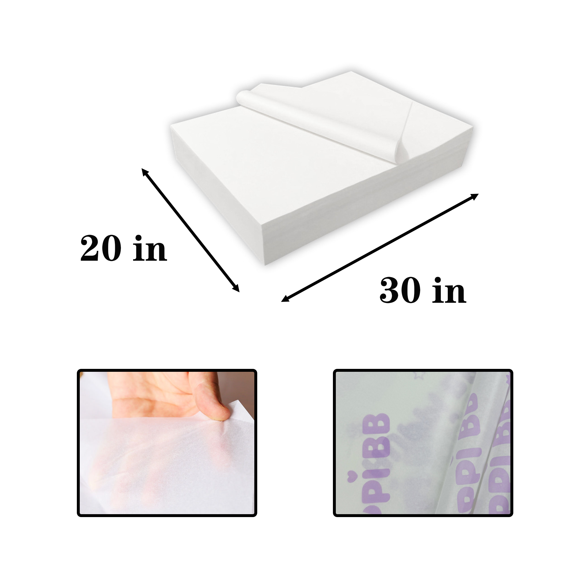 17GSM Custom Printed Wrapping Paper 3