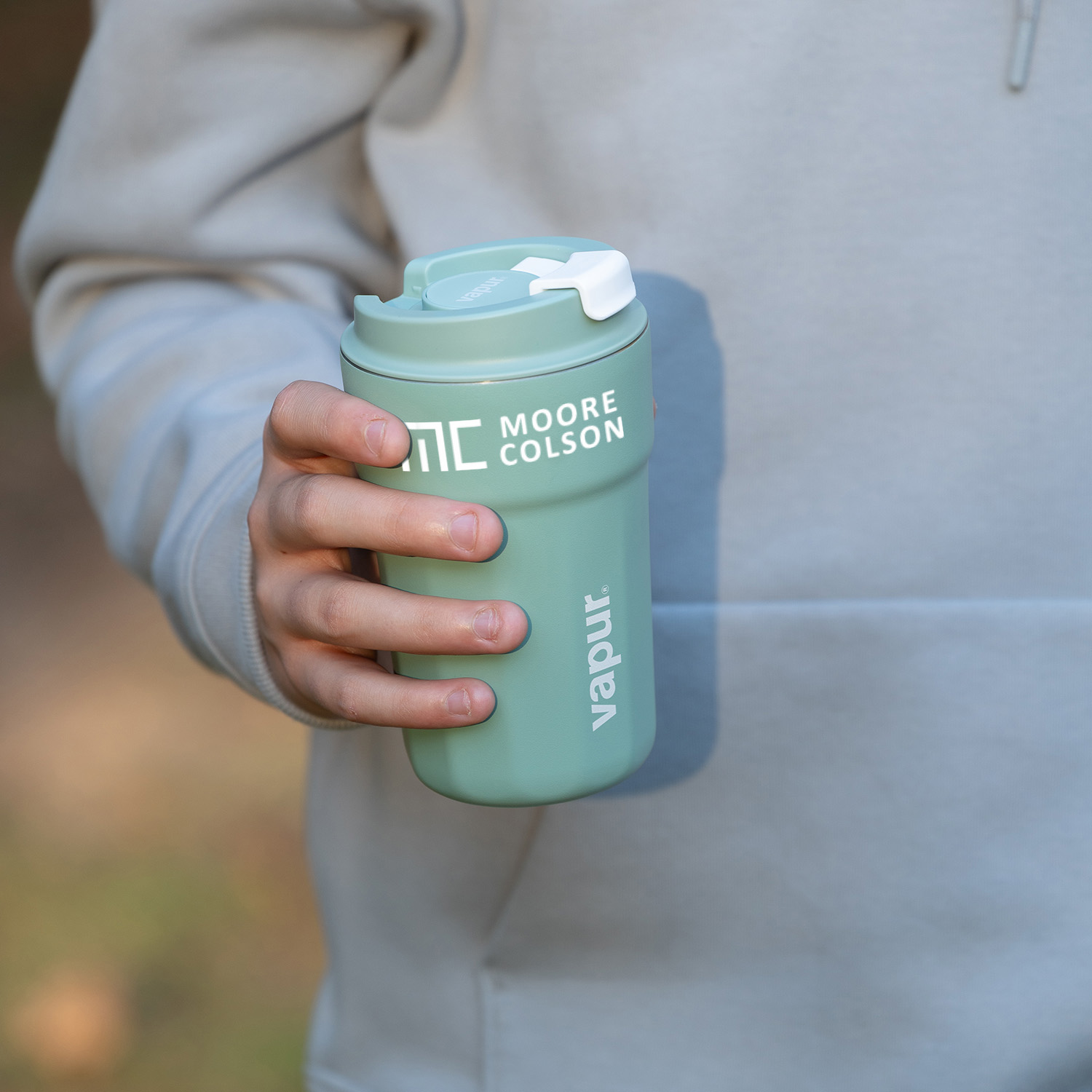 12 Oz All Purpose Cup Sea Glass Green
