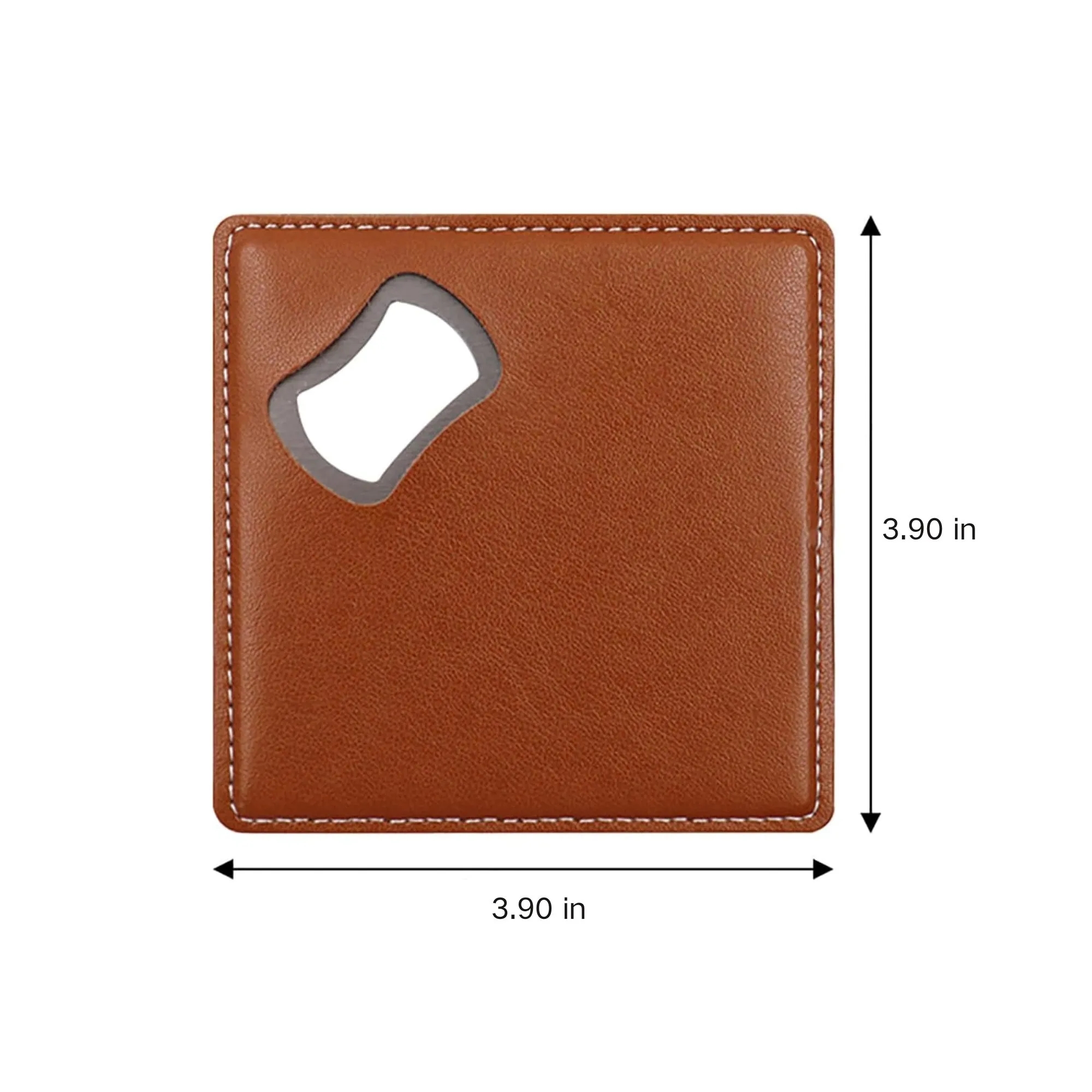Square Stainless Steel Corkscrew Heat Resistant Cup Mat 2