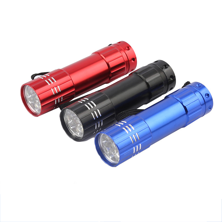 Aluminum LED Promotional Flashlight 9