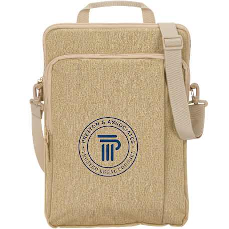 Vertical Recycled Messenger Bag 18