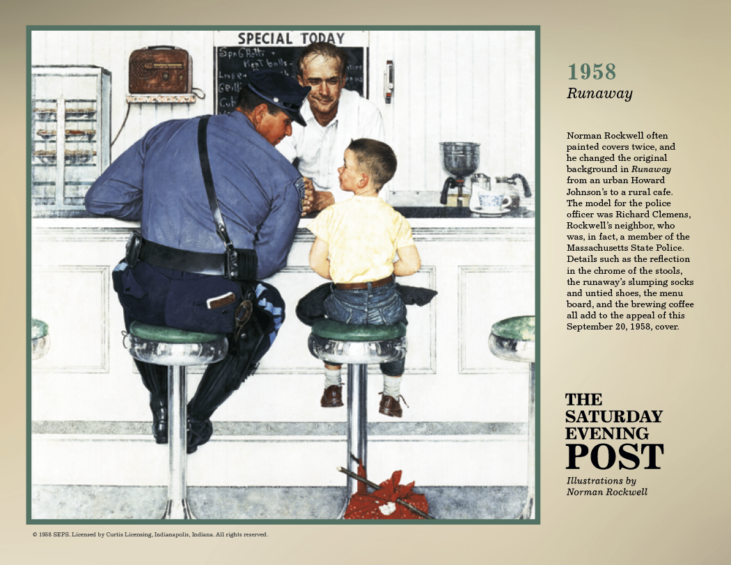 Triumph® Calendars The Saturday Evening Post Illustrations by Norman Rockwell Calendar 39