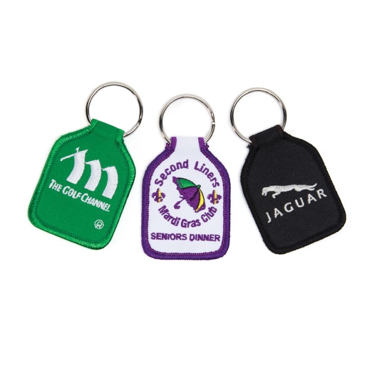 Embroidered Key Tag 1