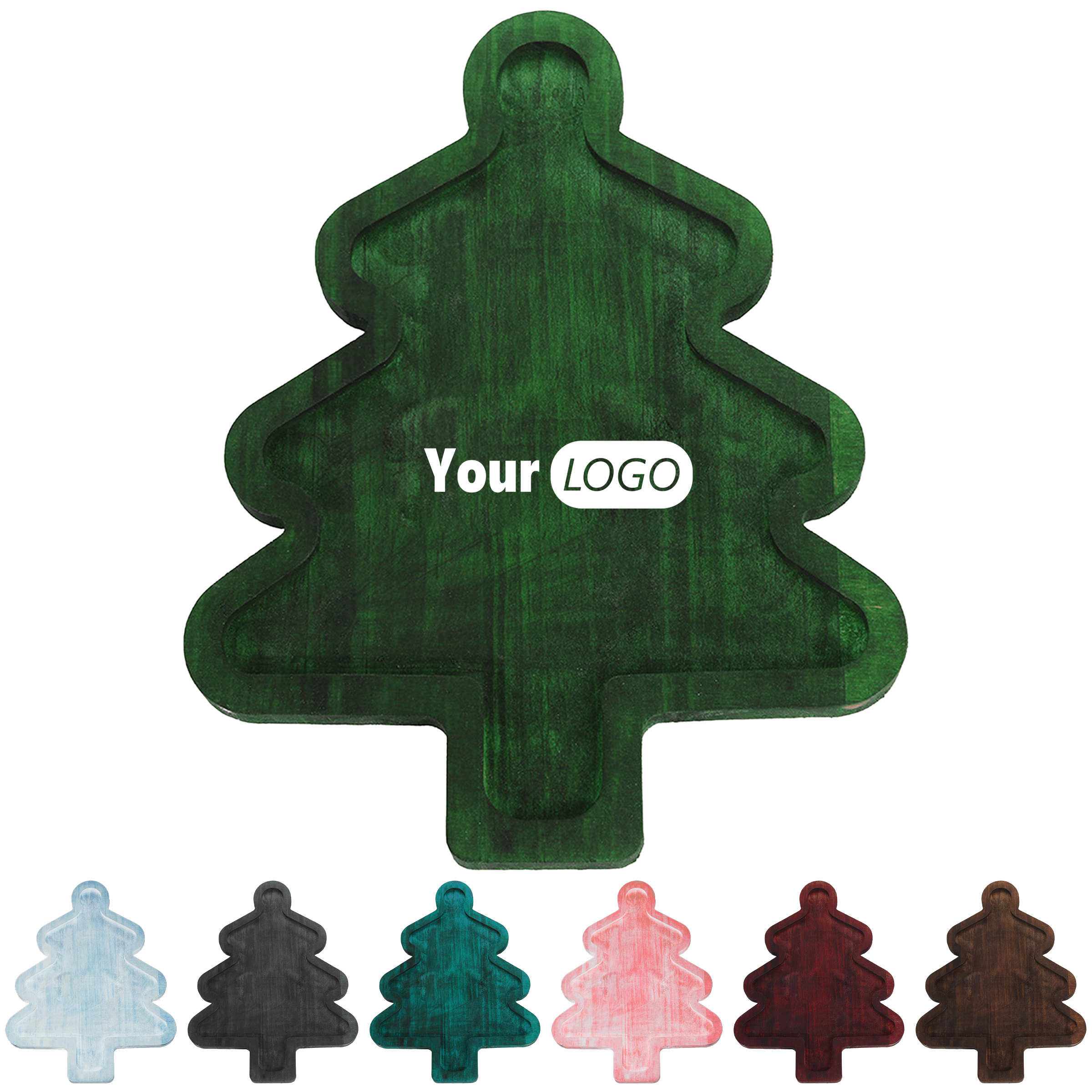Wood Holiday Cheer With The Christmas Snack And Dessert Tray 3