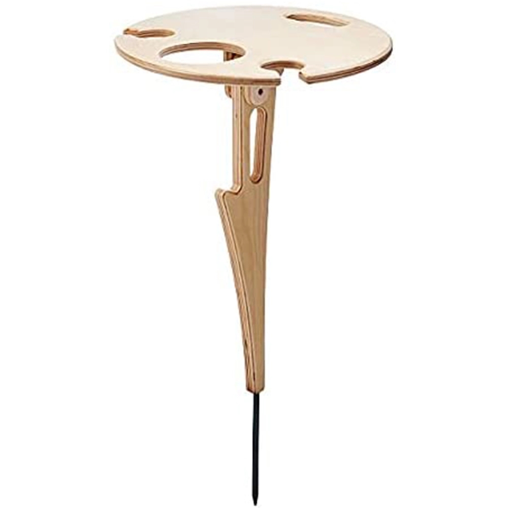 Outdoor Wine Table - Glass Rack 22