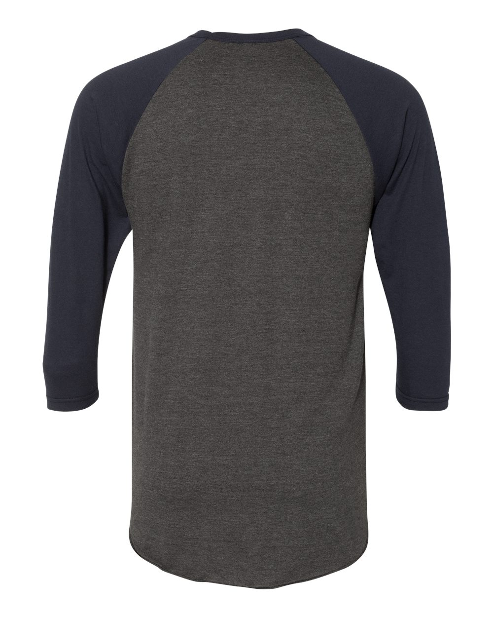Unisex 50/50 Raglan Three-Quarter Sleeve Tee - BB453W 22