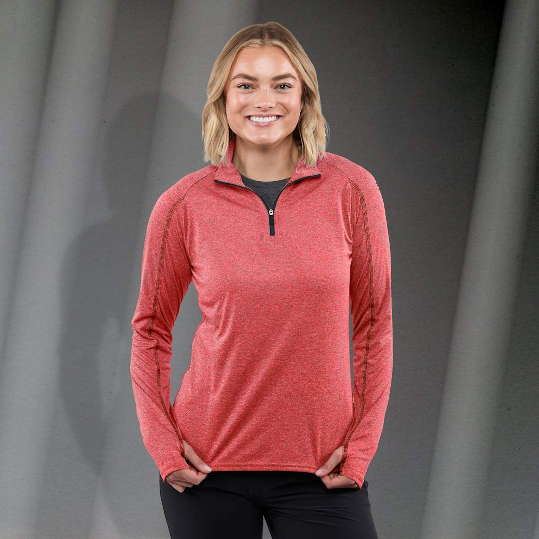 Women's TAZA Knit Quarter Zip 123