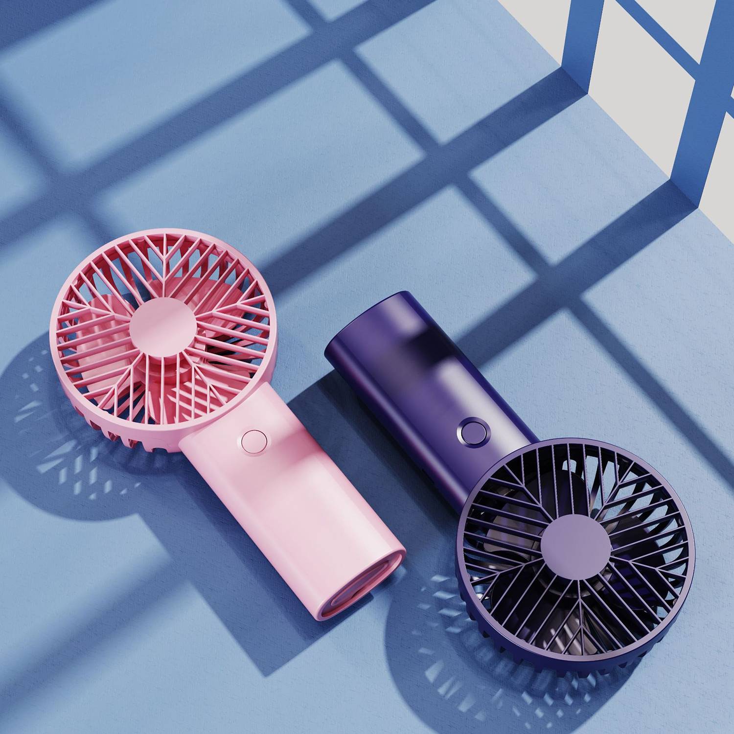 Mini Portable USB Rechargeable Handheld Fan 4