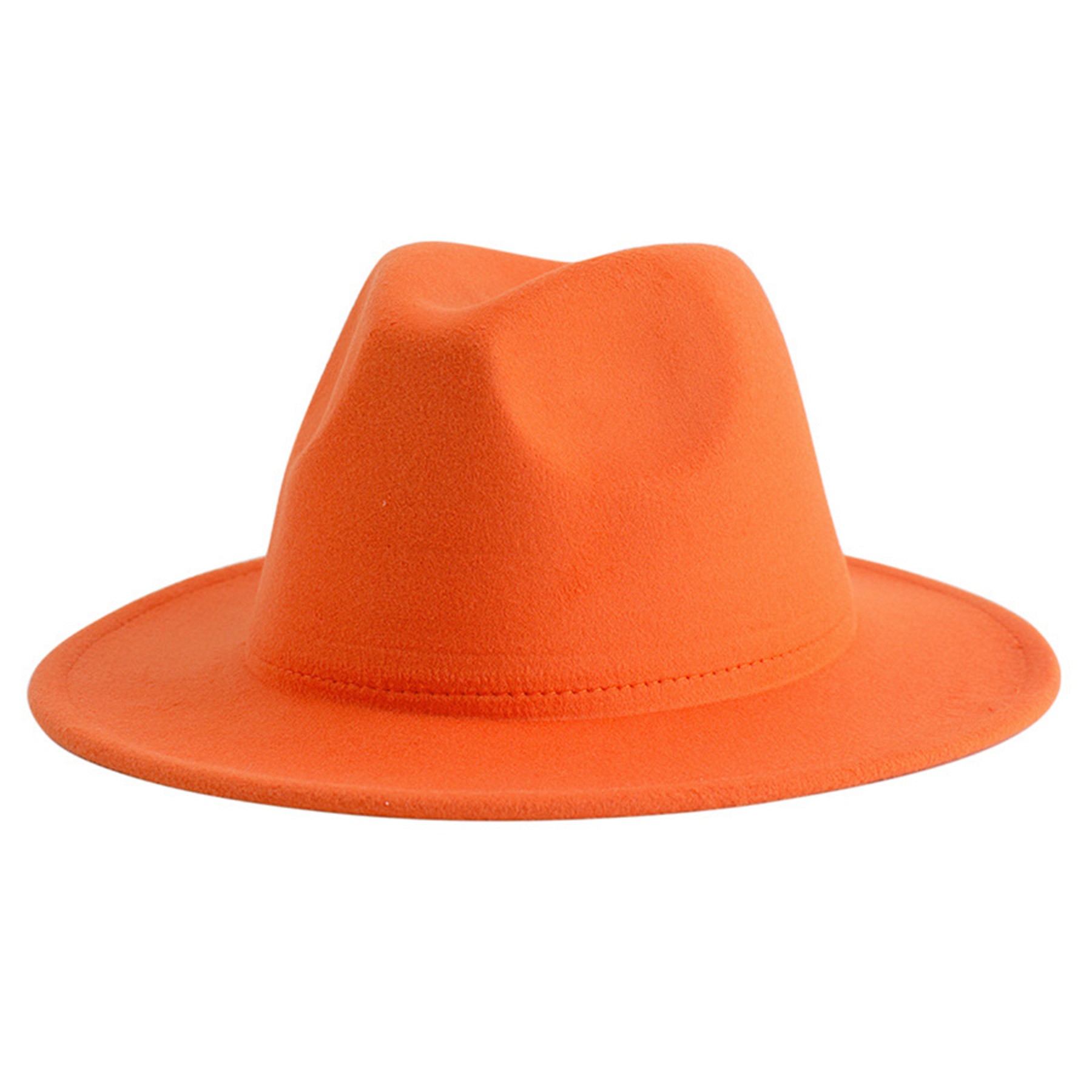Classic Wide Brim Fedora Hat 3